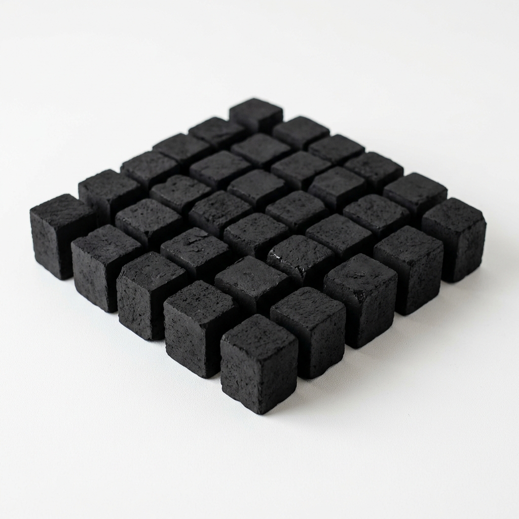 Ceylon Coconut Shell Charcoal Cubes